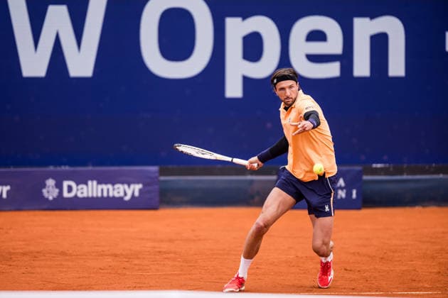 MUNICH, GERMANY - APRIL 13: Arthur Rinderknech (FRA) during the BMW Open by Bitpanda Singles match between Arthur Rinderknech (FRA) vs Alex Michelsen (USA) at MTTC Iphitos on April 13, 2026 in Munich, Germany. Bavaria Germany Copyright: xSteffiexWunderlx