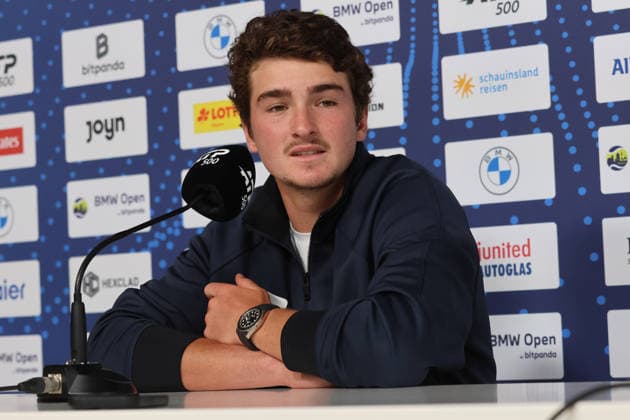 Joao Fonseca BRA Press conference, Portraet, Portrait, Tennis BMW Open by Bitpanda 2026 ATP 500 Munich 13 04 2026 PHOTO Mladen Lackovic LakoPress