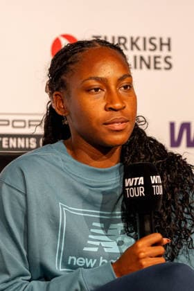 Coco Gauff, Press conference, Tennis, ATP Tournament, WTA 500, Porsche Tennis Grand Prix, 13 04 2026, Tennis, ATP Tournament, WTA 500, Porsche Tennis Grand Prix, 13 04 2026, Stuttgart Copyright: xEibner-Pressefoto EdwardxCheungx EP_ECG