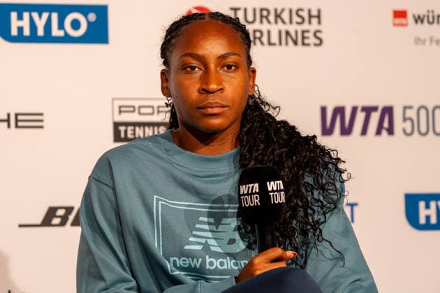 Coco Gauff, Press conference, Tennis, ATP Tournament, WTA 500, Porsche Tennis Grand Prix, 13 04 2026, Tennis, ATP Tournament, WTA 500, Porsche Tennis Grand Prix, 13 04 2026, Stuttgart Copyright: xEibner-Pressefoto EdwardxCheungx EP_ECG