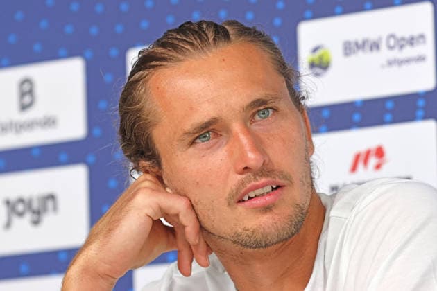 Alexander Zverev BRA Press conference, Portraet, Portrait, Tennis BMW Open by Bitpanda 2026 ATP 500 Munich 13 04 2026 PHOTO Mladen Lackovic LakoPress