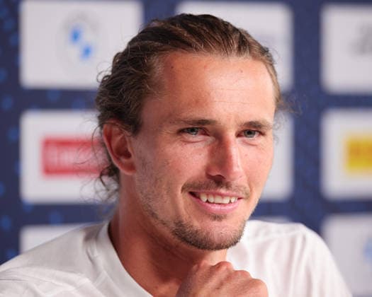 Alexander Zverev GER , Press conference, Portrait Tennis BMW Open 2026 ATP MTTC Iphitos Munich Germany April 13, 2026 Copyright: xJuergenxHasenkopfx