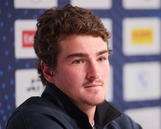 Joao Fonseca BRA , Press conference, Portrait Tennis BMW Open 2026 ATP MTTC Iphitos Munich Germany April 13, 2026 Copyright: xJuergenxHasenkopfx
