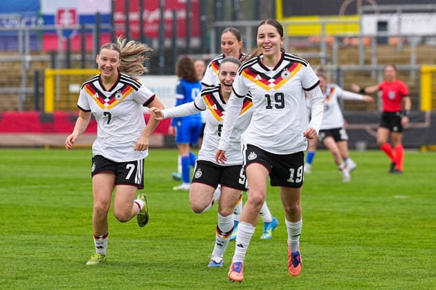 Football, Women, U19 European Championship Qualifier, Germany - Slovakia