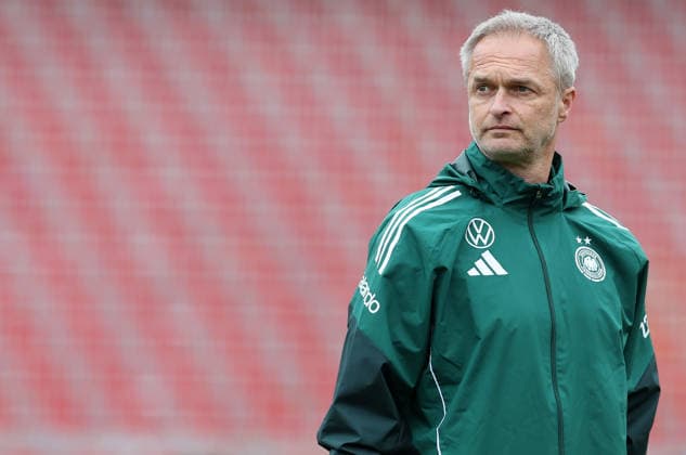 Christian Wück Trainer DFB , Frauen-Nationalmannschaft Abschlusstraining , vor dem Spiel WM Qualifikation Deutschland-Österreich , Fußball , Frauen , in den Max Morlock Stadion, in Nürnberg , Bayern , Deutschland. April 13 , 2026 . Photo by: Davide Elias IPA Photo Pressefoto DENL Copyright: xDavidexEliasx