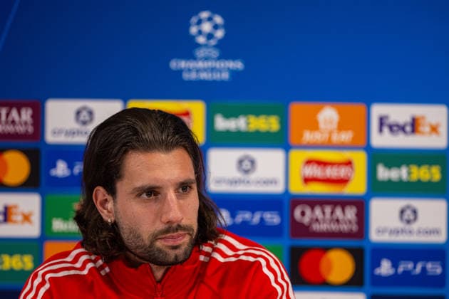 Football - UEFA Champions League - Quarter-Final - 2nd Leg - Liverpool FC v Paris Saint-Germain FC - MD-1 LIVERPOOL, ENGLAND - Monday, April 13, 2026: Liverpool s Dominik Szoboszlai during a press conference, PK, Pressekonferenz at Anfield ahead of the UEFA Champions League Quarter-Final 2nd Leg game between Liverpool FC and Paris Saint-Germain FC. (Photo by David Rawcliffe Propaganda) LIVERPOOL Anfield MERSEYSIDE ENGLAND  Copyright: xDavidxRawcliffex P2026-04-13-Liverpool_PSG_MD-1-71