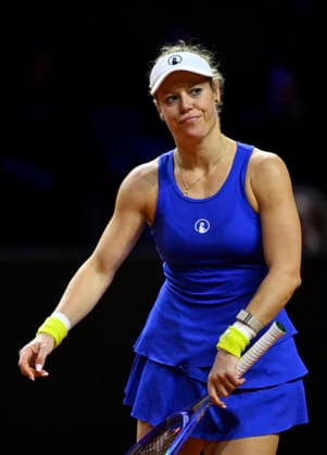Laura Siegemund GER disappointed Tennis Womens Porsche Cup Porsche Tennis Grand Prix GP Stuttgart 2026 Porsche Arena 11 19 04 2026 DFL REGULATIONS PROHIBIT ANY USE OF PHOTOGRAPHS AS IMAGE SEQUENCES AND OR QUASI VIDEO Tennis Womens Porsche Cup Porsche Tennis Grand Prix GP Stuttgart 2026