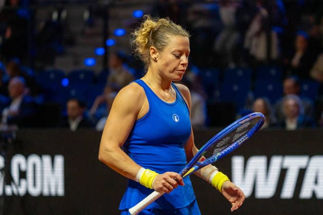 Laura Siegemund GER in picture, disappointed, GER, Laura Siegemund vs Wiktorija Tomowa, Tennis, ATP Tournament, WTA 500, Porsche Tennis Grand Prix, 13 04 2026, GER, Laura Siegemund vs Wiktorija Tomowa, Tennis, ATP Tournament, WTA 500, Porsche Tennis Grand Prix, 13 04 2026, Stuttgart Copyright: xEibner-Pressefoto EdwardxCheungx EP_ECG