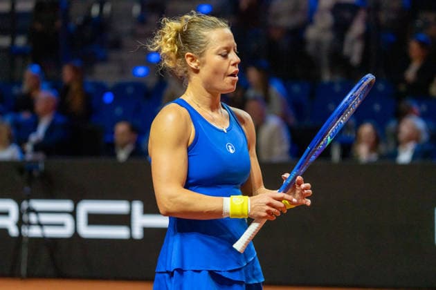 Laura Siegemund GER in the picture, GER, Laura Siegemund vs Wiktorija Tomowa, Tennis, ATP Tournament, WTA 500, Porsche Tennis Grand Prix, 13 04 2026, GER, Laura Siegemund vs Wiktorija Tomowa, Tennis, ATP Tournament, WTA 500, Porsche Tennis Grand Prix, 13 04 2026, Stuttgart Copyright: xEibner-Pressefoto EdwardxCheungx EP_ECG