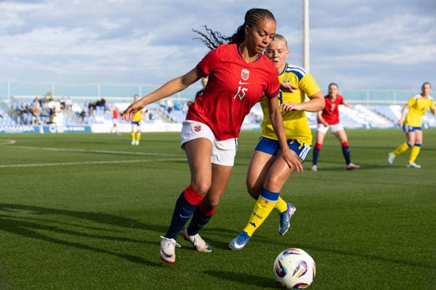 Football, Women, U23 international, Norway - Sweden