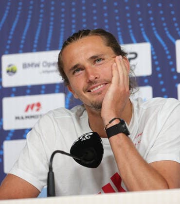 13 04 2026, BMW Open 2026 MTTC Iphitos Munich, Tennis , Sport, in the picture Aleksander Zverev GER