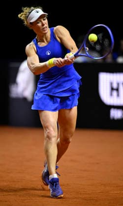 Laura Siegemund GER Action Tennis Ladies Porsche Cup Porsche Tennis Grand Prix GP Stuttgart 2026 Porsche Arena 11 19 04 2026 DFL REGULATIONS PROHIBIT ANY USE OF PHOTOGRAPHS AS IMAGE SEQUENCES AND OR QUASI VIDEO Tennis Ladies Porsche Cup Porsche Tennis Grand Prix GP Stuttgart 2026