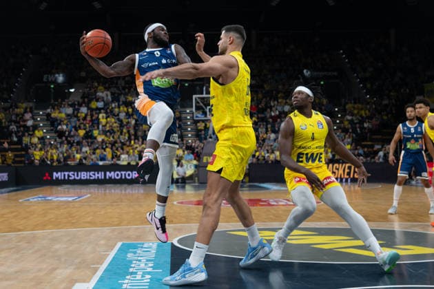 Basketball, BBL, EWE Baskets Oldenburg - Rostock Seawolves