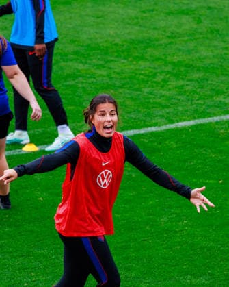 Football, Women, National Team USA, Training