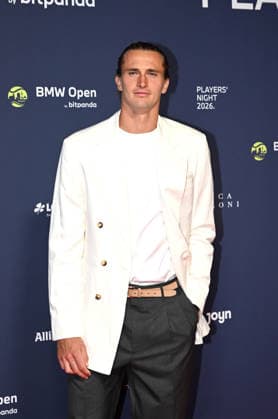 Alexander Zverev ,Players Night of the BMW Open by Bitpanda 2026, Munich, April 13, 2026