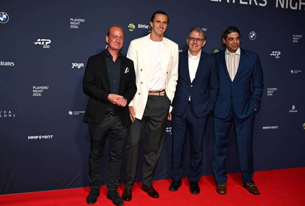 Tennis, ATP tournament in Munich, Players Night