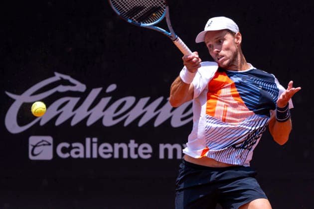 J. Duckworth Gets Champion After Defeating S. Napolitano In The Men s Singles Final Of The ATP, Tennis Herren Challenger Mexico City Open J. Duckworth returns the ball to S. Napolitano in the men s singles final of the ATP Challenger Mexico City Open tennis event at the Rafael Osuna Stadium in Mexico City, Mexico, on April 13, 2026. Mexico City Mexico  Copyright: xFrancoxUrielxPÃ rezxRamirezx originalFilename:uriel-notitle260413_npcZ6.jpg