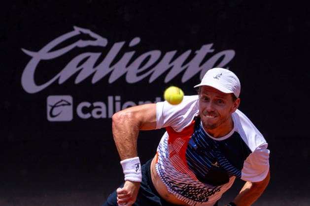 J. Duckworth Gets Champion After Defeating S. Napolitano In The Men s Singles Final Of The ATP, Tennis Herren Challenger Mexico City Open J. Duckworth returns the ball to S. Napolitano in the men s singles final of the ATP Challenger Mexico City Open tennis event at the Rafael Osuna Stadium in Mexico City, Mexico, on April 13, 2026. Mexico City Mexico  Copyright: xFrancoxUrielxPÃ rezxRamirezx originalFilename:uriel-notitle260413_npHd0.jpg