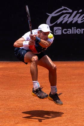 J. Duckworth Gets Champion After Defeating S. Napolitano In The Men s Singles Final Of The ATP, Tennis Herren Challenger Mexico City Open J. Duckworth returns the ball to S. Napolitano in the men s singles final of the ATP Challenger Mexico City Open tennis event at the Rafael Osuna Stadium in Mexico City, Mexico, on April 13, 2026. Mexico City Mexico  Copyright: xFrancoxUrielxPÃ rezxRamirezx originalFilename:uriel-notitle260413_np6Gm.jpg