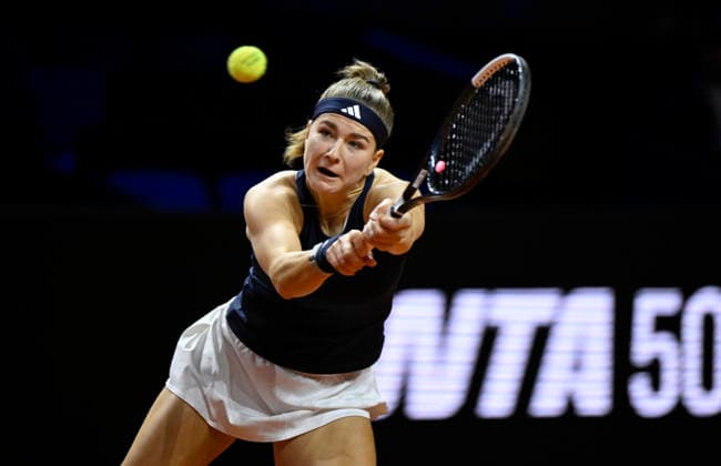 Tennis, WTA tournament in Stuttgart