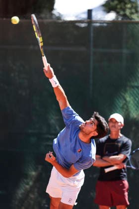 April 14, 2026, Barcelona, Barcelona, Spain: Carlos Alcaraz of Spain during training on Day 4 of the Barcelona Open Banc Sabadell - Conde Godo 2026 Day 4 at Real Club de Tenis Barcelona on April 14, 2026 in Barcelona, Spain. Barcelona Spain - ZUMAa181 20260414_zaa_a181_053 Copyright: xJavierxBorregox