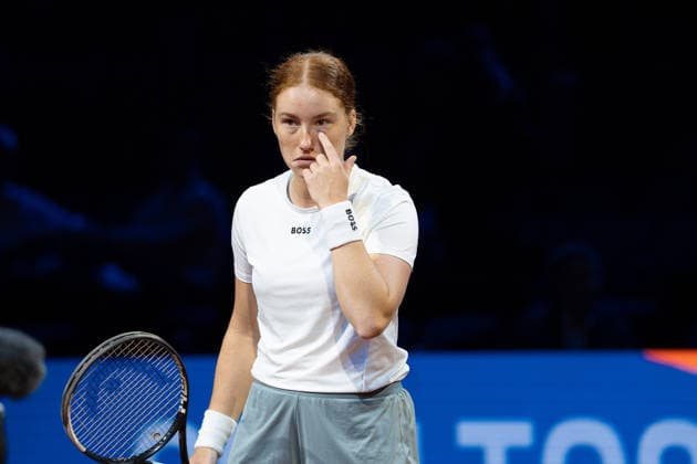 Ella Seidel GER , GER, Elise Mertens vs Ella Seidel, Tennis, ATP Tournament, WTA 500, Porsche Tennis Grand Prix, 14 04 2026, GER, Elise Mertens vs Ella Seidel, Tennis, ATP Tournament, WTA 500, Porsche Tennis Grand Prix, 14 04 2026, Stuttgart Copyright: xEibner-Pressefoto EdwardxCheungx EP_ECG