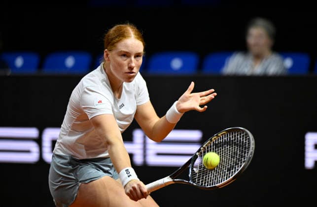Ella Seidel GER Action Tennis Ladies Porsche Cup Porsche Tennis Grand Prix GP Stuttgart 2026 Porsche Arena 11 19 04 2026 DFL REGULATIONS PROHIBIT ANY USE OF PHOTOGRAPHS AS IMAGE SEQUENCES AND OR QUASI VIDEO Tennis Ladies Porsche Cup Porsche Tennis Grand Prix GP Stuttgart 2026