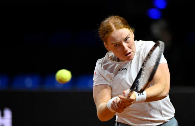 Ella Seidel GER Action Tennis Ladies Porsche Cup Porsche Tennis Grand Prix GP Stuttgart 2026 Porsche Arena 11 19 04 2026 DFL REGULATIONS PROHIBIT ANY USE OF PHOTOGRAPHS AS IMAGE SEQUENCES AND OR QUASI VIDEO Tennis Ladies Porsche Cup Porsche Tennis Grand Prix GP Stuttgart 2026