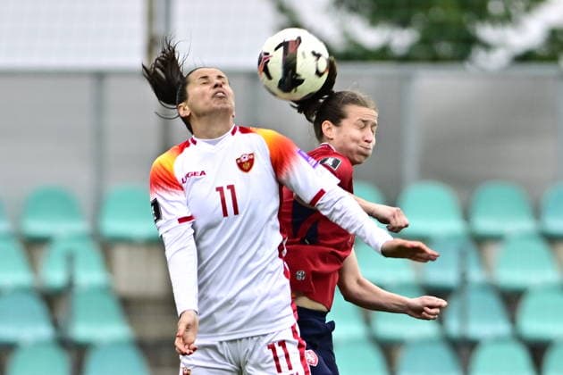 Football, Women, World Cup Quali, Czech Republic - Montenegro