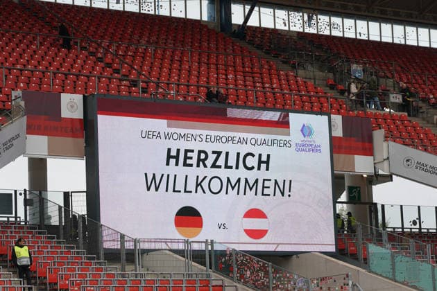 International match Germany vs Austria Nuremberg 14 04 2026 Germany vs Austria, Max Morlock Stadium, Womens World Cup Qualification