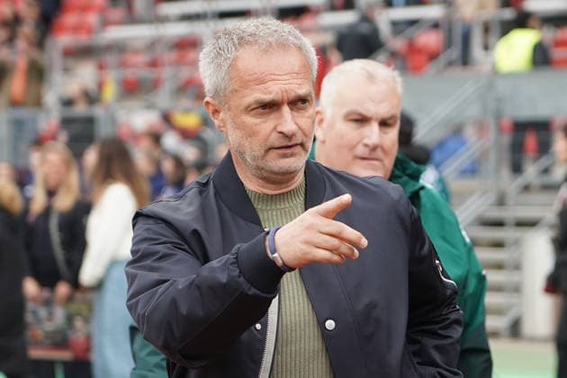 National coach Christian Wück Germany Nuremberg 14 04 2026 Germany vs. Austria, Max Morlock Stadium, Womens World Cup Qualification