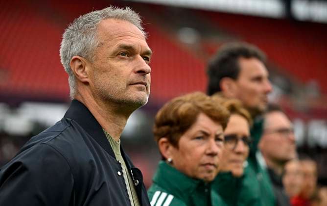 14 04 2026, World Cup Qualification Europe, Women 2026, Matchday 3, Germany Austria, at Max Morlock Stadium Nuremberg, Coach Christian Wück Germany