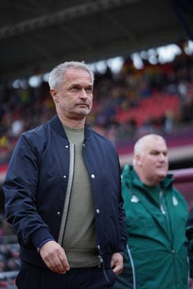 Christian Wück Head Coach Germany at the international match between Germany Austria on 14 04 2026 in Nuremberg Nuremberg Max Morlock Stadium Bavaria Germany