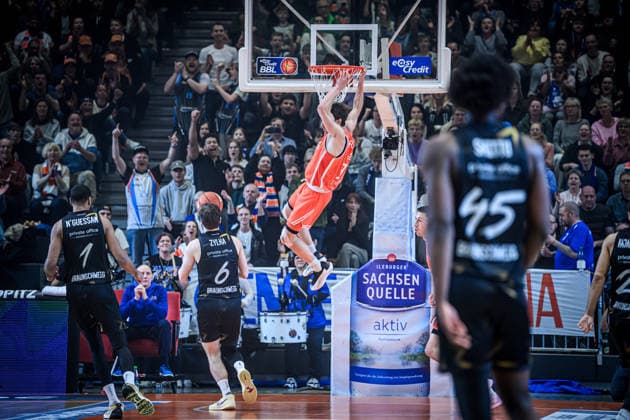 Basketball, BBL, SC Jena - Löwen Braunschweig