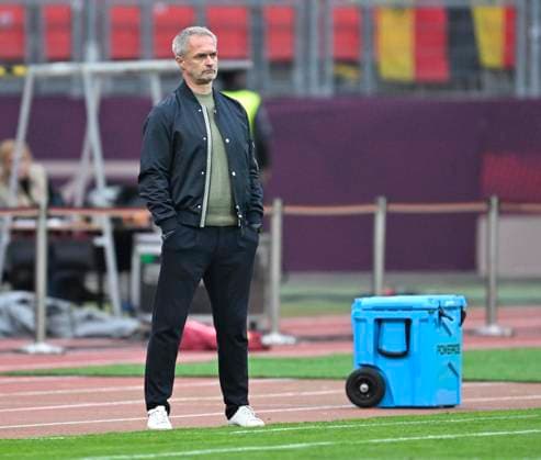 14 04 2026, World Cup Qualification Europe, Women 2026, Matchday 3, Germany Austria, at Max Morlock Stadium Nuremberg, Coach Christian Wück Germany