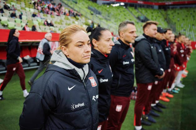 14.04.2026 GDANSK, STADION POLSAT ARENA , PILKA NOZNA KOBIET ( WOMEN S FOOTBALL) ELIMINACJE MISTRZOSTWA SWIATA KOBIET BRAZYLIA FIFA World Cup, WM, Weltmeisterschaft, Fussball 2027 ( FIFA WOMEN S WORLD CUP QUALIFICATION 2027 ) MECZ POLSKA - IRLANDIA ( GAME POLAND - IRELAND) NZ. NINA PATALON FOTO RADOSLAW JOZWIAK CYFRASPORT NEWSPIX.PL --- Newspix.pl  RA2_4803
