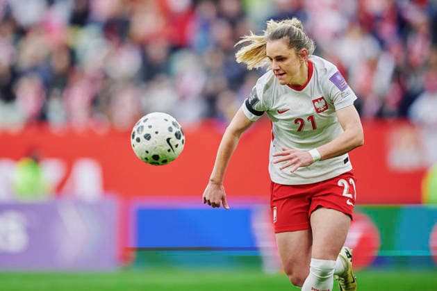 14.04.2026 GDANSK, STADION POLSAT ARENA , PILKA NOZNA KOBIET ( WOMEN S FOOTBALL) ELIMINACJE MISTRZOSTWA SWIATA KOBIET BRAZYLIA FIFA World Cup, WM, Weltmeisterschaft, Fussball 2027 ( FIFA WOMEN S WORLD CUP QUALIFICATION 2027 ) MECZ POLSKA - IRLANDIA ( GAME POLAND - IRELAND) NZ. PAULINA TOMASIAK FOTO RADOSLAW JOZWIAK CYFRASPORT NEWSPIX.PL --- Newspix.pl  RA2_4860