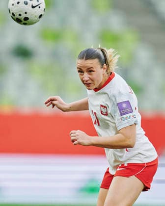 14.04.2026 GDANSK, STADION POLSAT ARENA , PILKA NOZNA KOBIET ( WOMEN S FOOTBALL) ELIMINACJE MISTRZOSTWA SWIATA KOBIET BRAZYLIA FIFA World Cup, WM, Weltmeisterschaft, Fussball 2027 ( FIFA WOMEN S WORLD CUP QUALIFICATION 2027 ) MECZ POLSKA - IRLANDIA ( GAME POLAND - IRELAND) NZ. TANJA PAWOLLEK FOTO RADOSLAW JOZWIAK CYFRASPORT NEWSPIX.PL --- Newspix.pl  RA2_4863