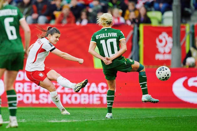 14.04.2026 GDANSK, STADION POLSAT ARENA , PILKA NOZNA KOBIET ( WOMEN S FOOTBALL) ELIMINACJE MISTRZOSTWA SWIATA KOBIET BRAZYLIA FIFA World Cup, WM, Weltmeisterschaft, Fussball 2027 ( FIFA WOMEN S WORLD CUP QUALIFICATION 2027 ) MECZ POLSKA - IRLANDIA ( GAME POLAND - IRELAND) NZ. MARTYNA WIANKOWSKA FOTO RADOSLAW JOZWIAK CYFRASPORT NEWSPIX.PL --- Newspix.pl  RA2_5016