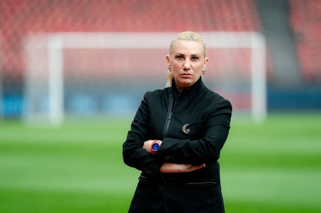 ZURICH, SWITZERLAND - APRIL 14: Necla Gungor Kiragasi (Head Coach Turkey) during the UEFA Womens European Qualifiers for 2027 FIFA Womens World Cup match between Switzerland and Turkey at Letzigrund Stadium on April 14, 2026 in Zurich Switzerland. Copyright: xPriscilaxBütlerx xSPPx Sportspressphoto_SPR129183