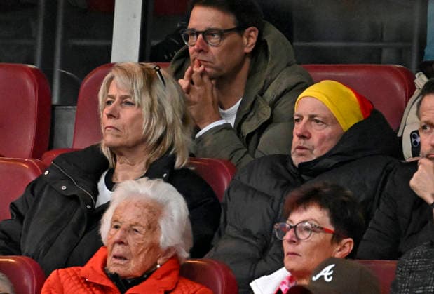 14 04 2026, World Cup Qualification Europe, Women 2026, Matchday 3, Germany Austria, at Max Morlock Stadium Nuremberg, mother of Giulia Gwinn Germany