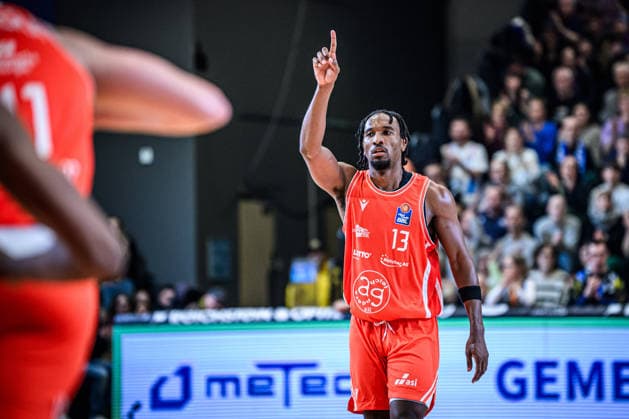 easycredit BBL Basketball Bundesliga 2025 2026 Catch-up match 23 Matchday 14 04 2026 Science City Jena vs Basketball Löwen Braunschweig Keith Braxton Jena Fingerzeig Sparkassen Arena