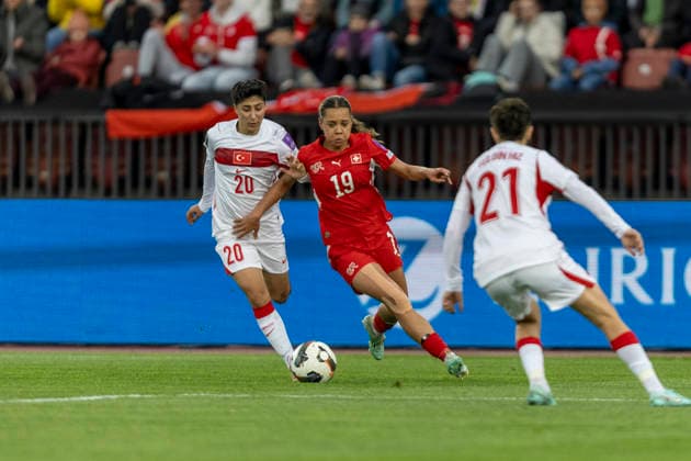 Football, Women, World Cup Quali, Switzerland - Turkey
