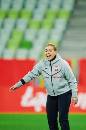 14.04.2026 GDANSK, STADION POLSAT ARENA , PILKA NOZNA KOBIET ( WOMEN S FOOTBALL) ELIMINACJE MISTRZOSTWA SWIATA KOBIET BRAZYLIA FIFA World Cup, WM, Weltmeisterschaft, Fussball 2027 ( FIFA WOMEN S WORLD CUP QUALIFICATION 2027 ) MECZ POLSKA - IRLANDIA ( GAME POLAND - IRELAND) NZ. NINA PATALON FOTO RADOSLAW JOZWIAK CYFRASPORT NEWSPIX.PL --- Newspix.pl  RA2_5891