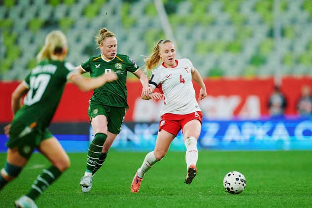 14.04.2026 GDANSK, STADION POLSAT ARENA , PILKA NOZNA KOBIET ( WOMEN S FOOTBALL) ELIMINACJE MISTRZOSTWA SWIATA KOBIET BRAZYLIA FIFA World Cup, WM, Weltmeisterschaft, Fussball 2027 ( FIFA WOMEN S WORLD CUP QUALIFICATION 2027 ) MECZ POLSKA - IRLANDIA ( GAME POLAND - IRELAND) NZ. PAULINA DUDEK FOTO RADOSLAW JOZWIAK CYFRASPORT NEWSPIX.PL --- Newspix.pl  RA2_6063