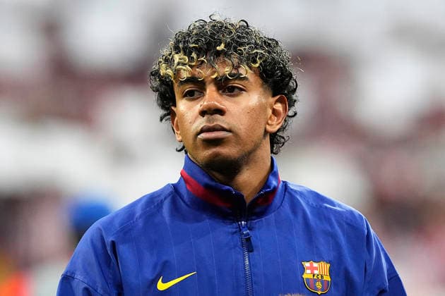 ATLETICO DE MADRID v FC Barcelona, Barca CHAMPIONS LEAGUE 2025 2026. QUARTER-FINALS 2ND LEG MATCH. FC Barcelona s Lamine Yamal during Champions League 2025 2026, Quarter-finals 2nd leg match. April 14 ,2026. (ALTERPHOTOS Acero) MadridSpain  Copyright: xAcerox