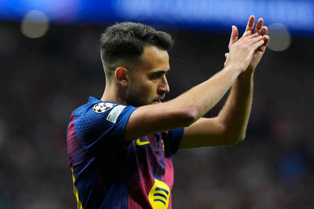 ATLETICO DE MADRID v FC Barcelona, Barca CHAMPIONS LEAGUE 2025 2026. QUARTER-FINALS 2ND LEG MATCH. FC Barcelona s Eric Garcia during Champions League 2025 2026, Quarter-finals 2nd leg match. April 14 ,2026. (ALTERPHOTOS Acero) MadridSpain  Copyright: xAcerox