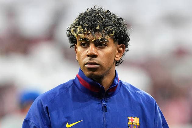 FC Barcelona, Barca s Lamine Yamal during Champions League 2025 2026, Quarter-finals 2nd leg match. April 14 ,2026. (2026041495)