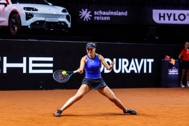 14 04 26 Porsche Tennis Grand Prix Stuttgart Germany, Stuttgart, 14 04 2026, Tennis, Porsche Tennis Grand Prix Stuttgart Paula Badosa Spain