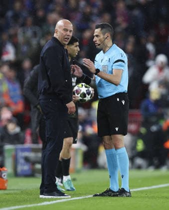 Liverpool v PSG, UEFA Champions League, Quater Final, 2nd Leg 14.04.26 Liverpool v PSG, UEFA Champions League, Quater Final, 2nd Leg Bradley Ormesher The Times Arne Slot Manager of Liverpool  Copyright: xBradleyxOrmesherx NINTCHDBPICT001073545918
